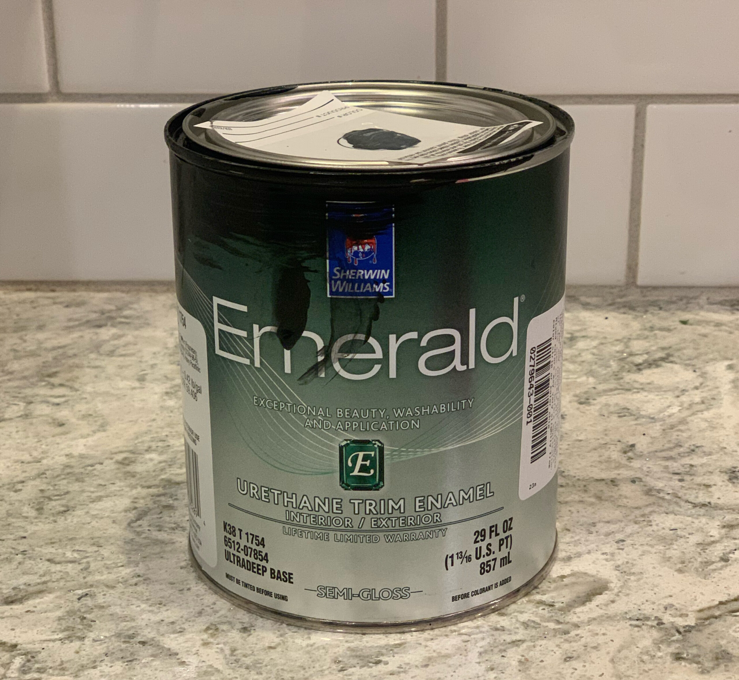 sherwin williams emerald paint